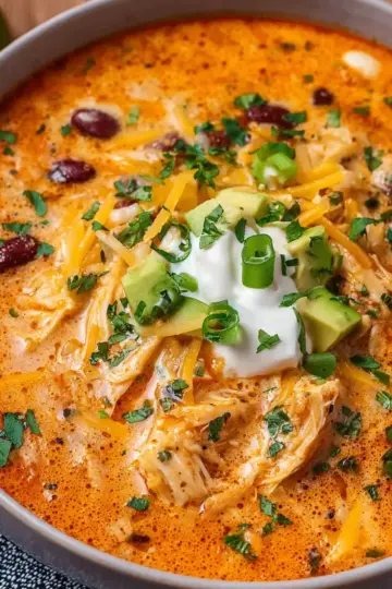 Creamy Chicken Enchilada Soup