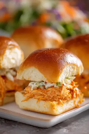 Buffalo Chicken Sliders