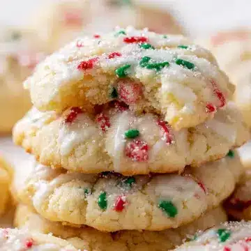 Christmas Ooey Gooey Butter Cookies
