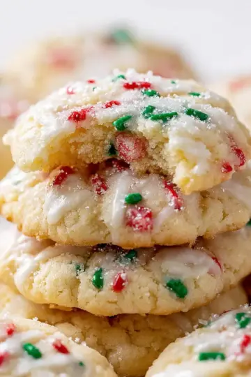 Christmas Ooey Gooey Butter Cookies