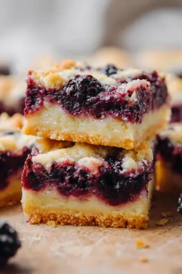 Blackberry Pie Bars