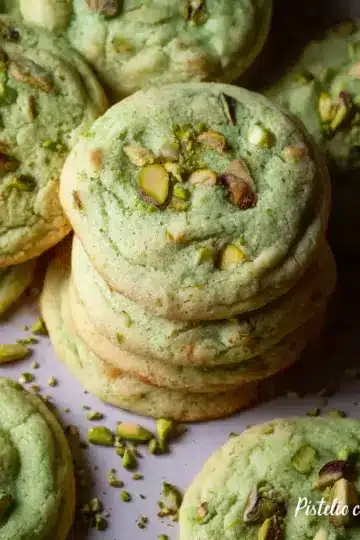 Pistachio Pudding Cookies