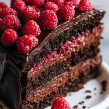 Chocolate Raspberry Cake