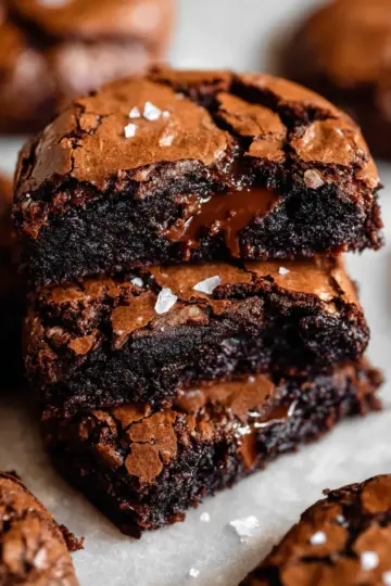 The BEST Fudgy Chewy Brookies