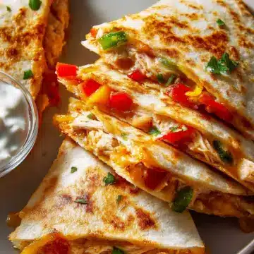 Chicken Quesadillas