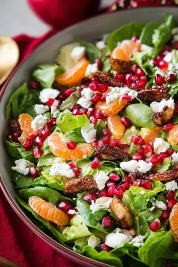 Best Christmas Salad with Pomegranate