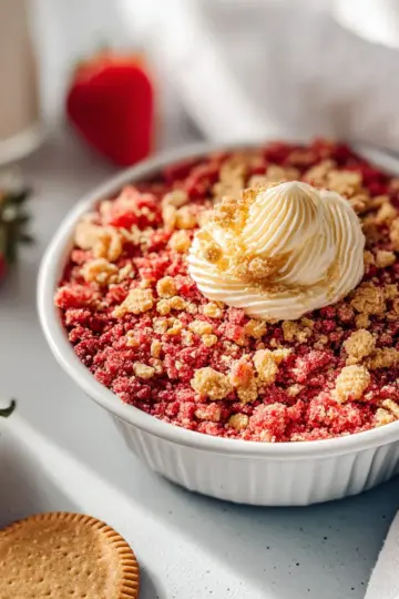 Strawberry Crunch Topping