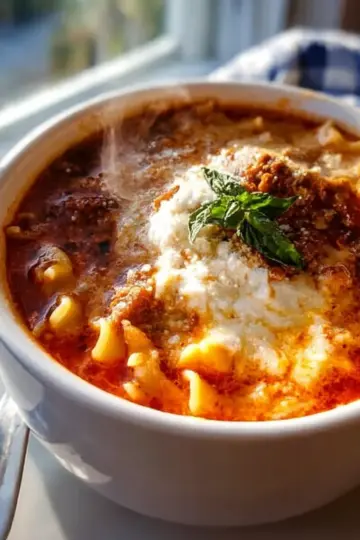Lasagna Soup