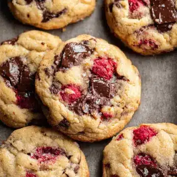 Raspberry Chocolate Chip Cookies