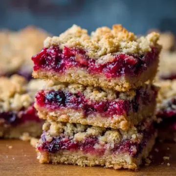 Berry Crumble Bars