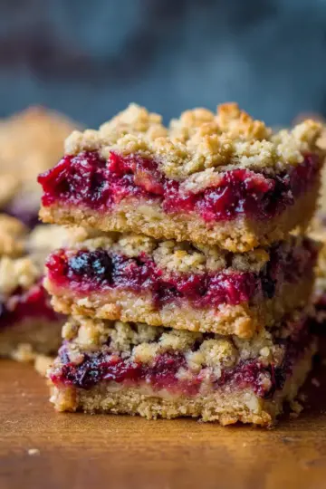 Berry Crumble Bars