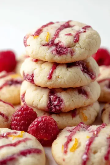 Lemon Raspberry Cookies