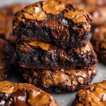 The BEST Fudgy Chewy Brookies