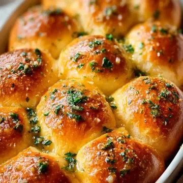 Garlic Butter Dinner Rolls