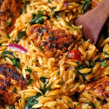 Cajun Chicken Orzo