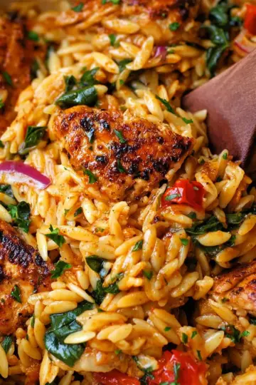 Cajun Chicken Orzo