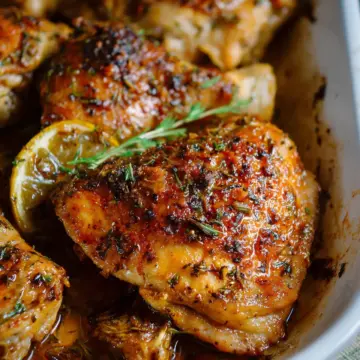Baked Lemon Butter Chicken