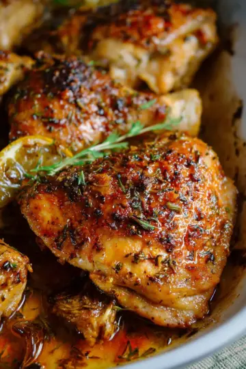 Baked Lemon Butter Chicken