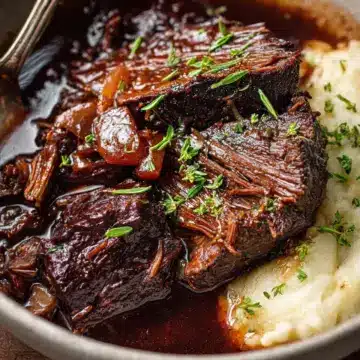 Red Wine Braised Beef