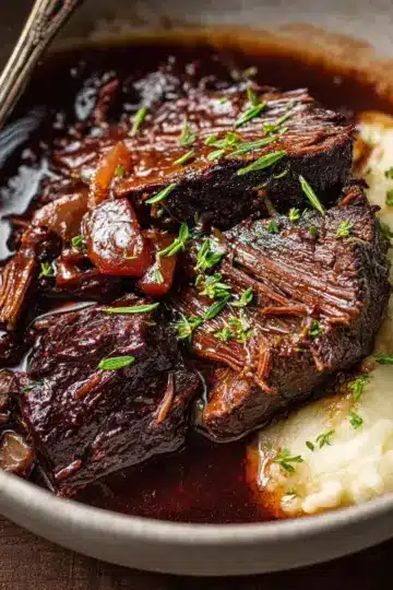 Red Wine Braised Beef