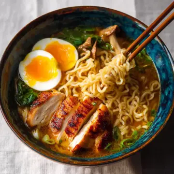 Simple Homemade Chicken Ramen