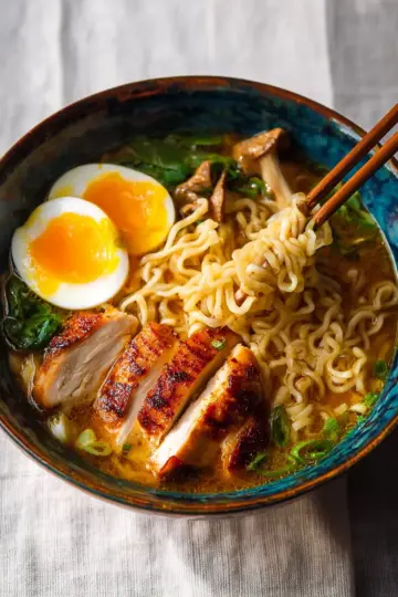Simple Homemade Chicken Ramen