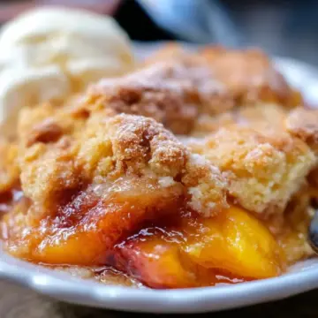 Southern Peach Cobbler