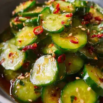 Easy Asian Cucumber Salad