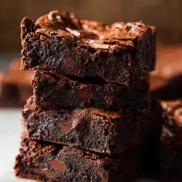 Seriously Fudgy Homemade Brownies