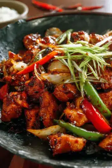 Black Pepper Chicken