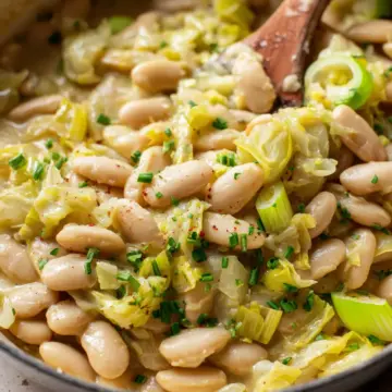 Creamy Butter Beans with Leeks & Lemon