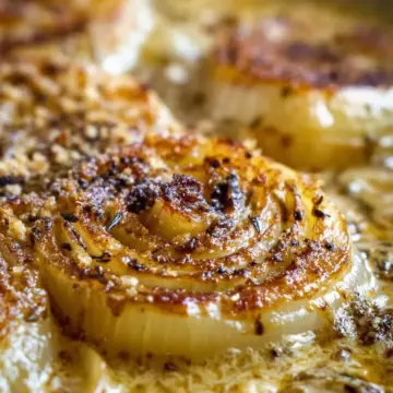 Roasted Parmesan Creamed Onions