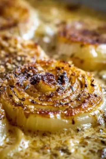 Roasted Parmesan Creamed Onions