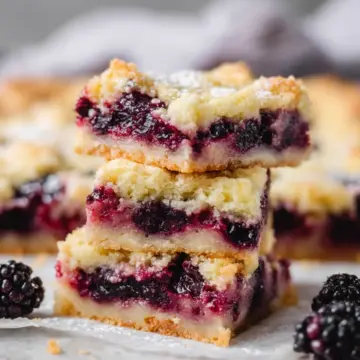 Blackberry Pie Bars