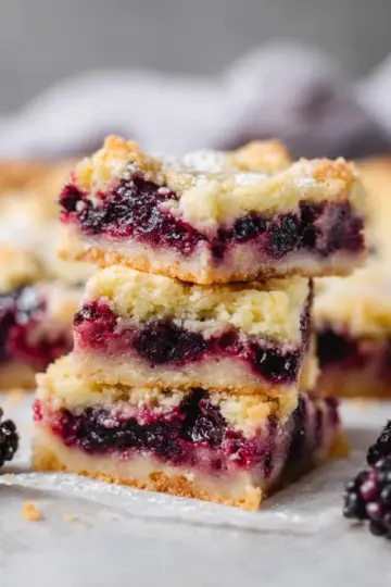 Blackberry Pie Bars