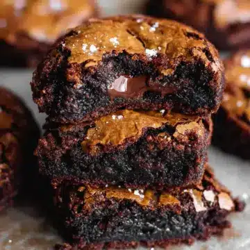 The BEST Fudgy Chewy Brookies