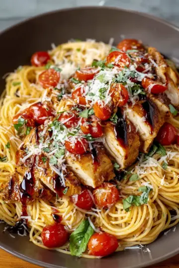 Bruschetta Chicken Pasta