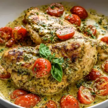 Creamy Pesto Chicken
