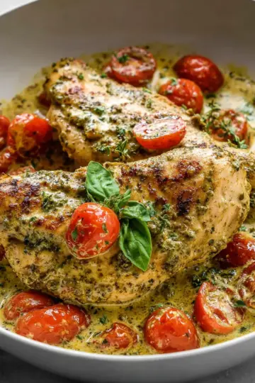 Creamy Pesto Chicken