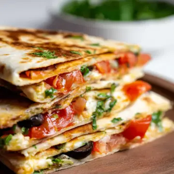 Mediterranean Quesadillas