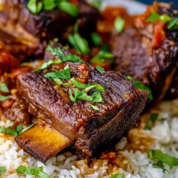 Caramelized Slow Roast Asian Beef Short Rib