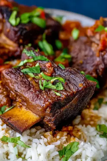 Caramelized Slow Roast Asian Beef Short Rib