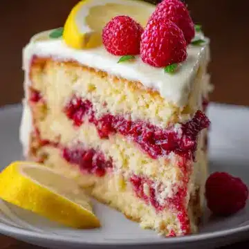 Lemon Raspberry Cake