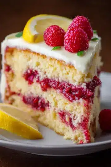 Lemon Raspberry Cake