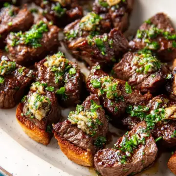 Garlic Butter Steak Bites