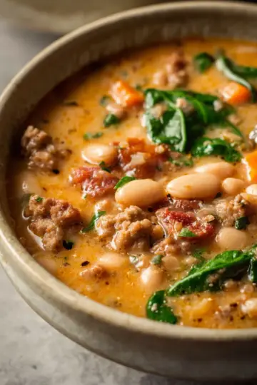 Italian Sausage White Bean Soup