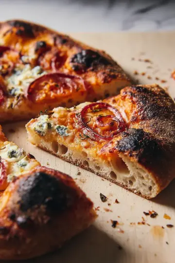 Artisan No-Knead Pizza Crust