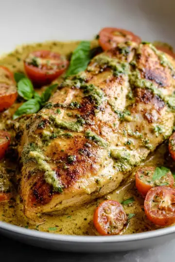Creamy Pesto Chicken