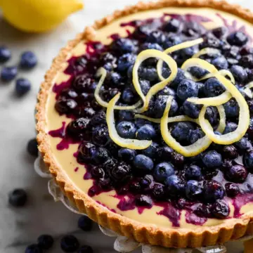Lemon Blueberry Tart