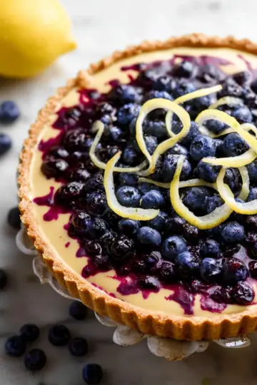 Lemon Blueberry Tart